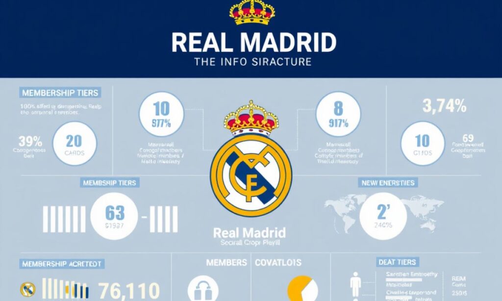 Die Mitgliederstruktur von Real Madrid