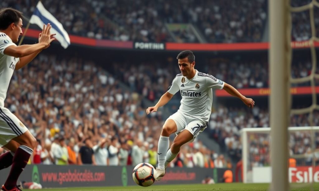 Real Madrid erhöht den Druck auf das Tor