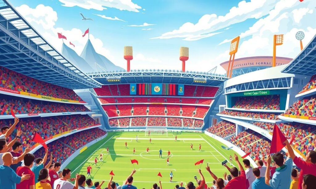Spielorte: Die Stadien der Endrunde