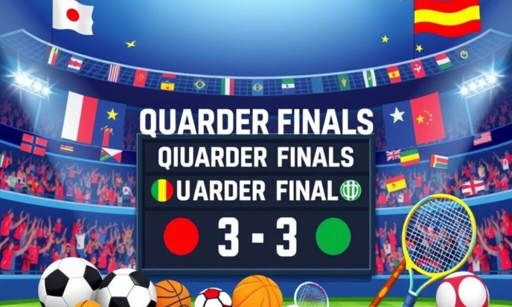 Viertelfinale: Termine und Begegnungen